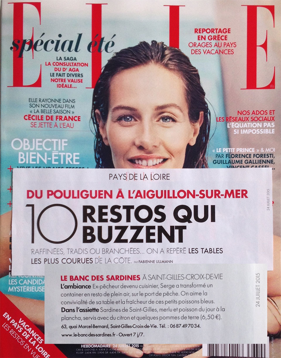 Magazine ELLE - 24 juillet 2015